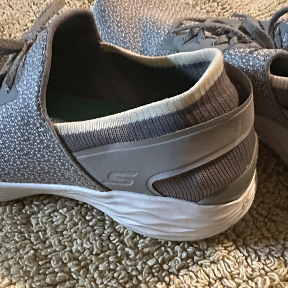 YOU BY SKECHERS WALK Gray Athletic Sneakers - Picture 6 of 10